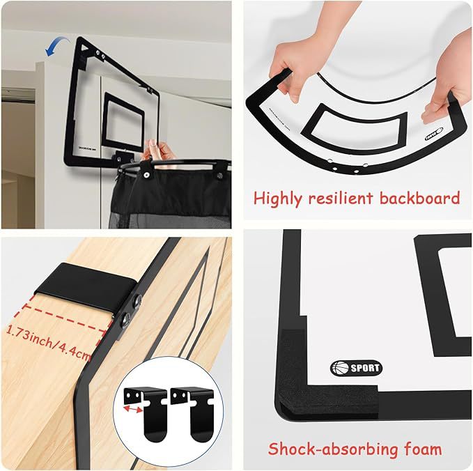 Slam Dunk Hamper – Basketball Laundry Hoop