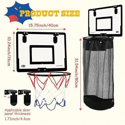 Slam Dunk Hamper – Basketball Laundry Hoop