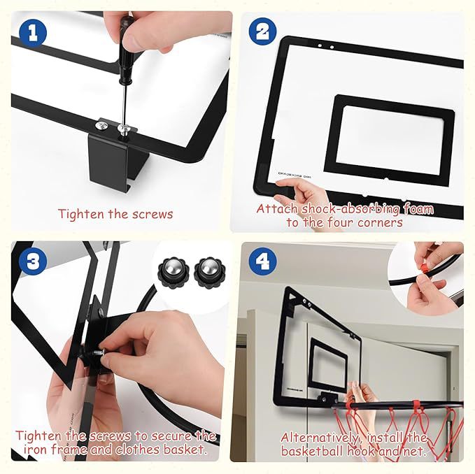 Slam Dunk Hamper – Basketball Laundry Hoop